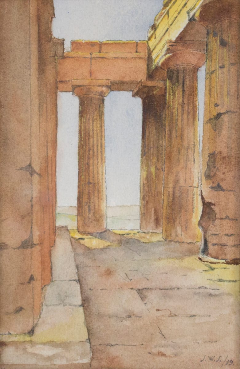 Grecian Temple by Unknown 