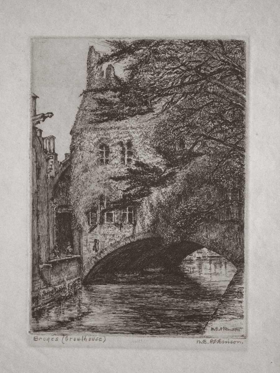 Bruges (Gruuthuuse) by M.B. Atkinson 