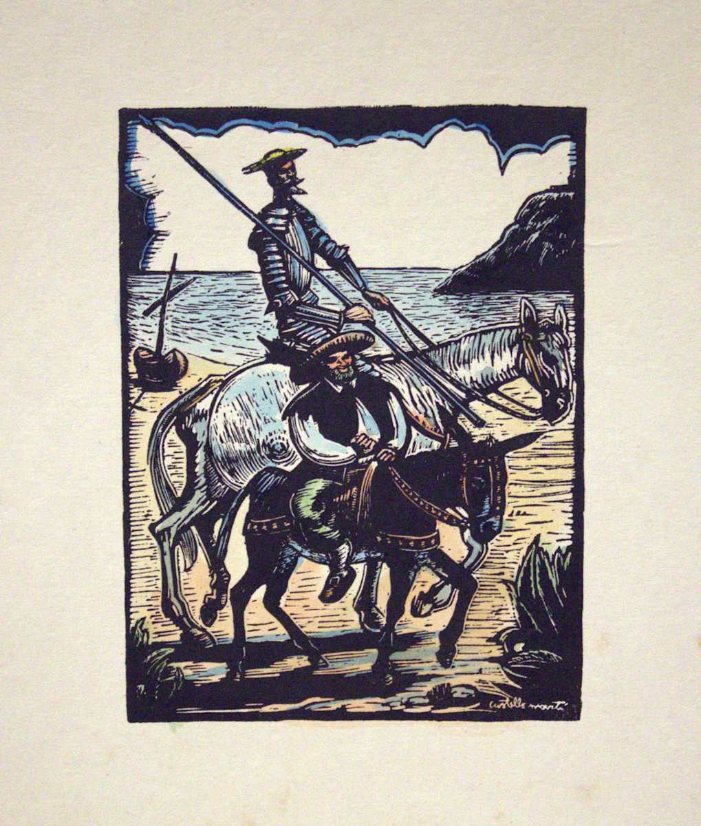 Don Quixote by Juan Castells Marti 