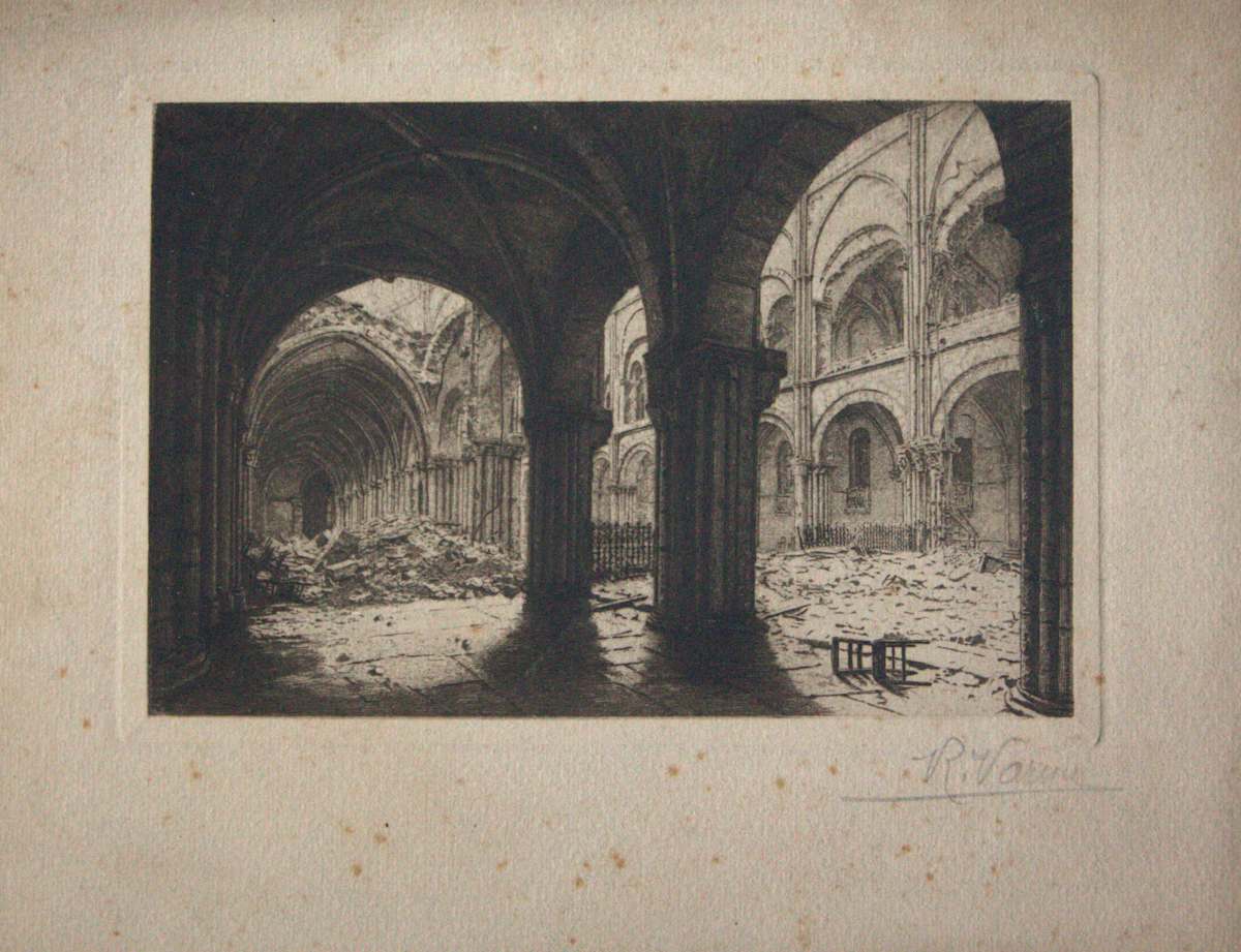Cathedral Ruins by Raoul Varin, Image 1.
