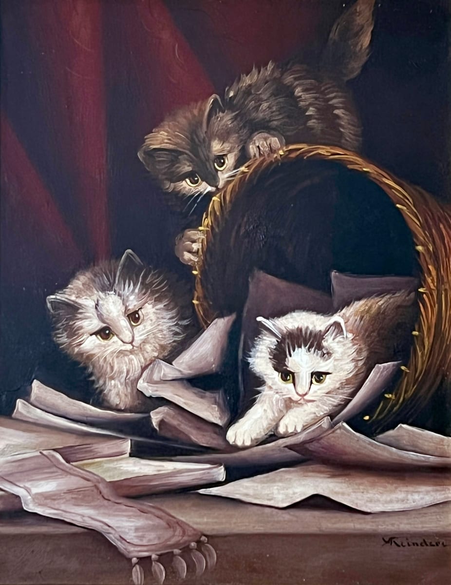 Naughty Kittens by [Unknown] Reinders 