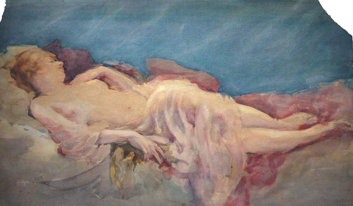 Nude by Elinor Barnard Komroff 
