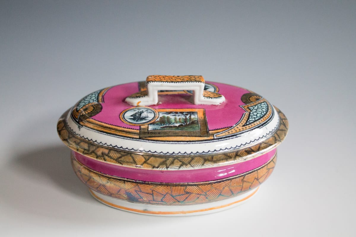 Soap Dish by Old Hall Earthenware Co. Ltd. 