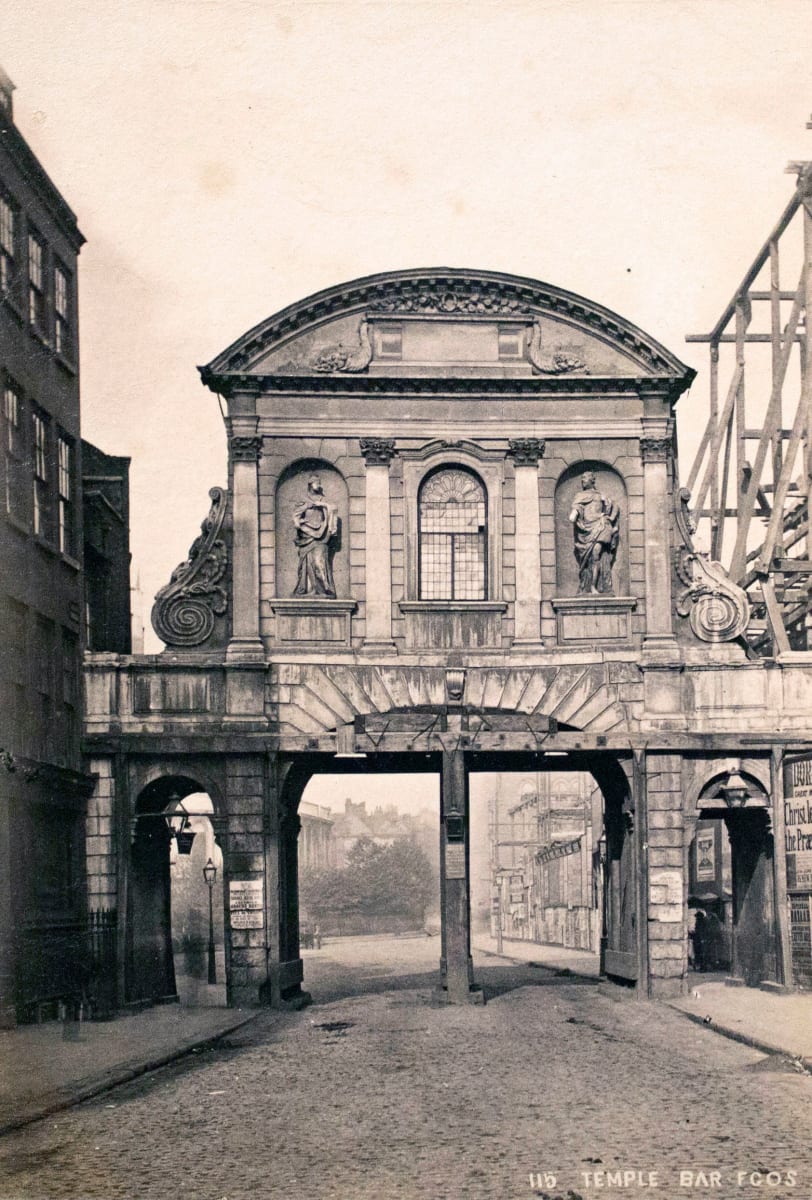 Temple Bar Gateway, London by Francis Godolphin Osbourne Stuart, Image 1.