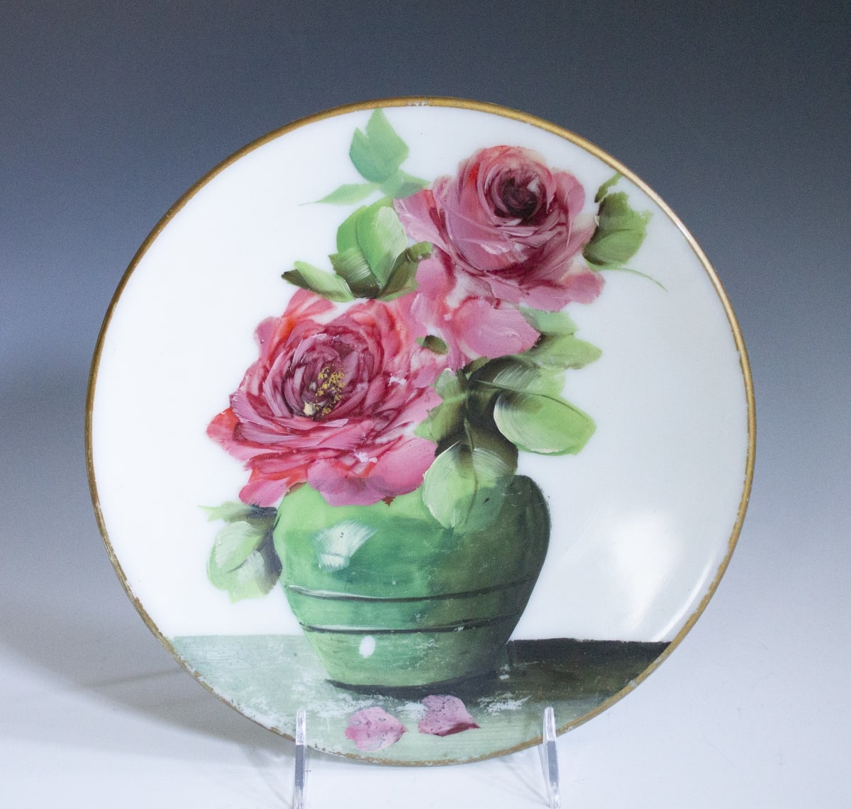 Painted Plate by Unknown, United States, Image 1.