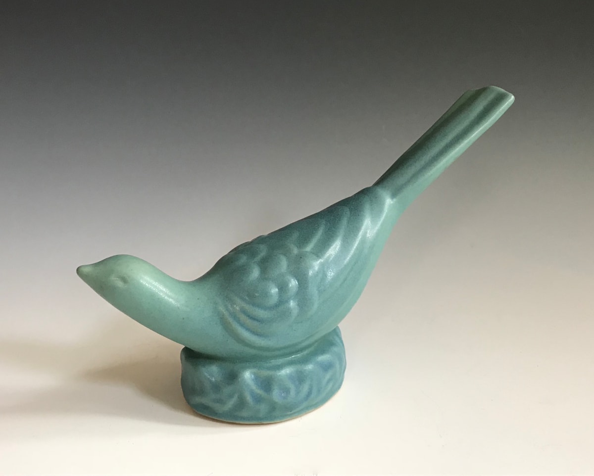 Bird by Van Briggle Pottery, Image 2.