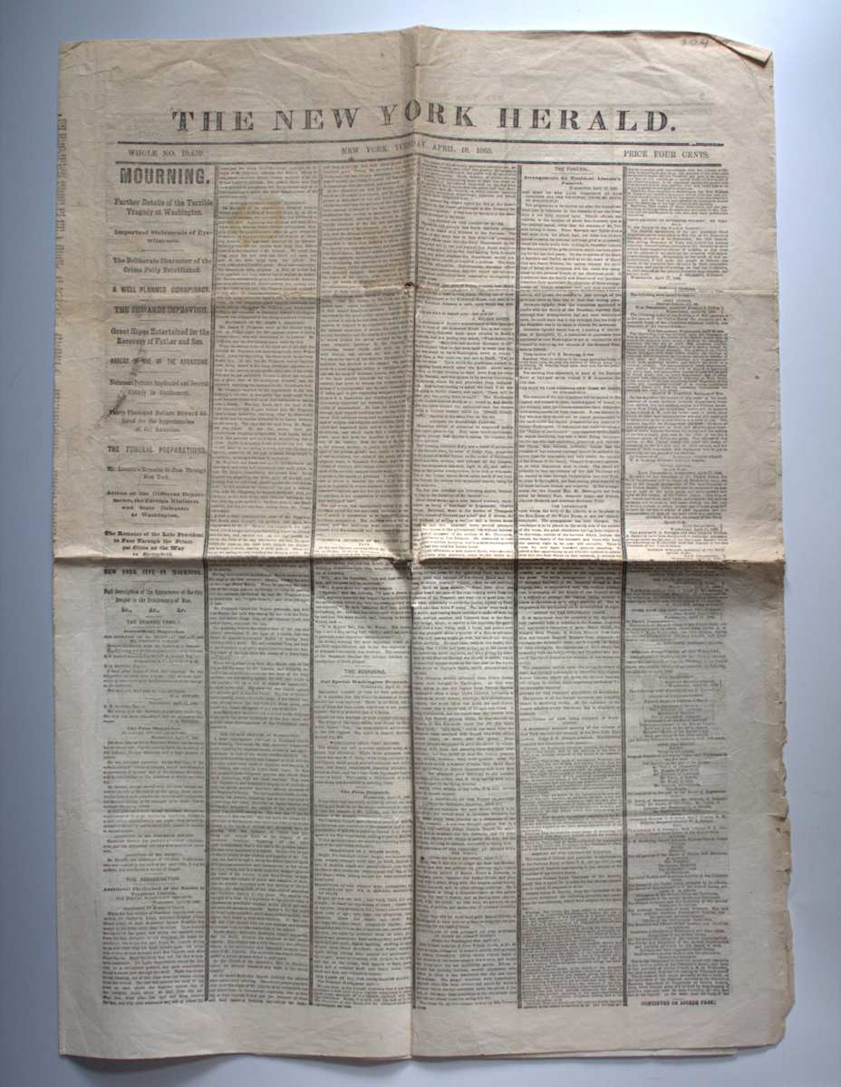 Newspaper by New York Herald 