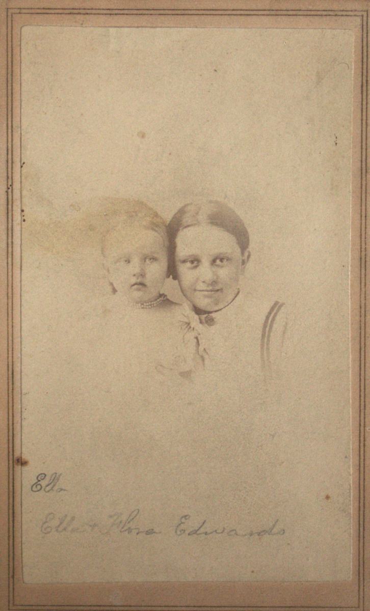 Ella and Flora Edwards by James Fitzallen Ryder 