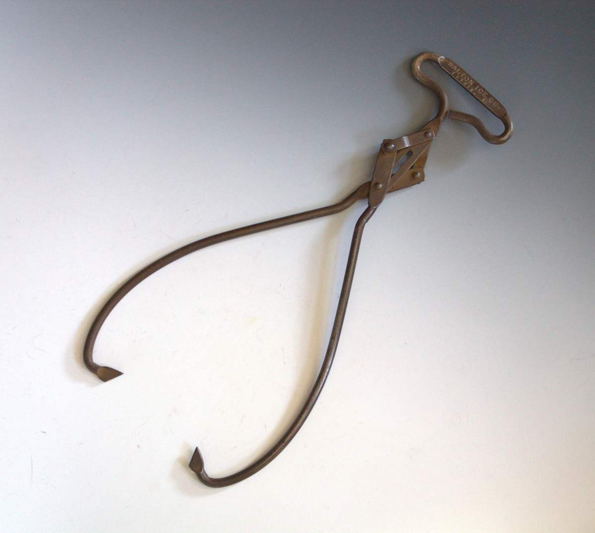 Ice Tongs by Walton Ice Co. 