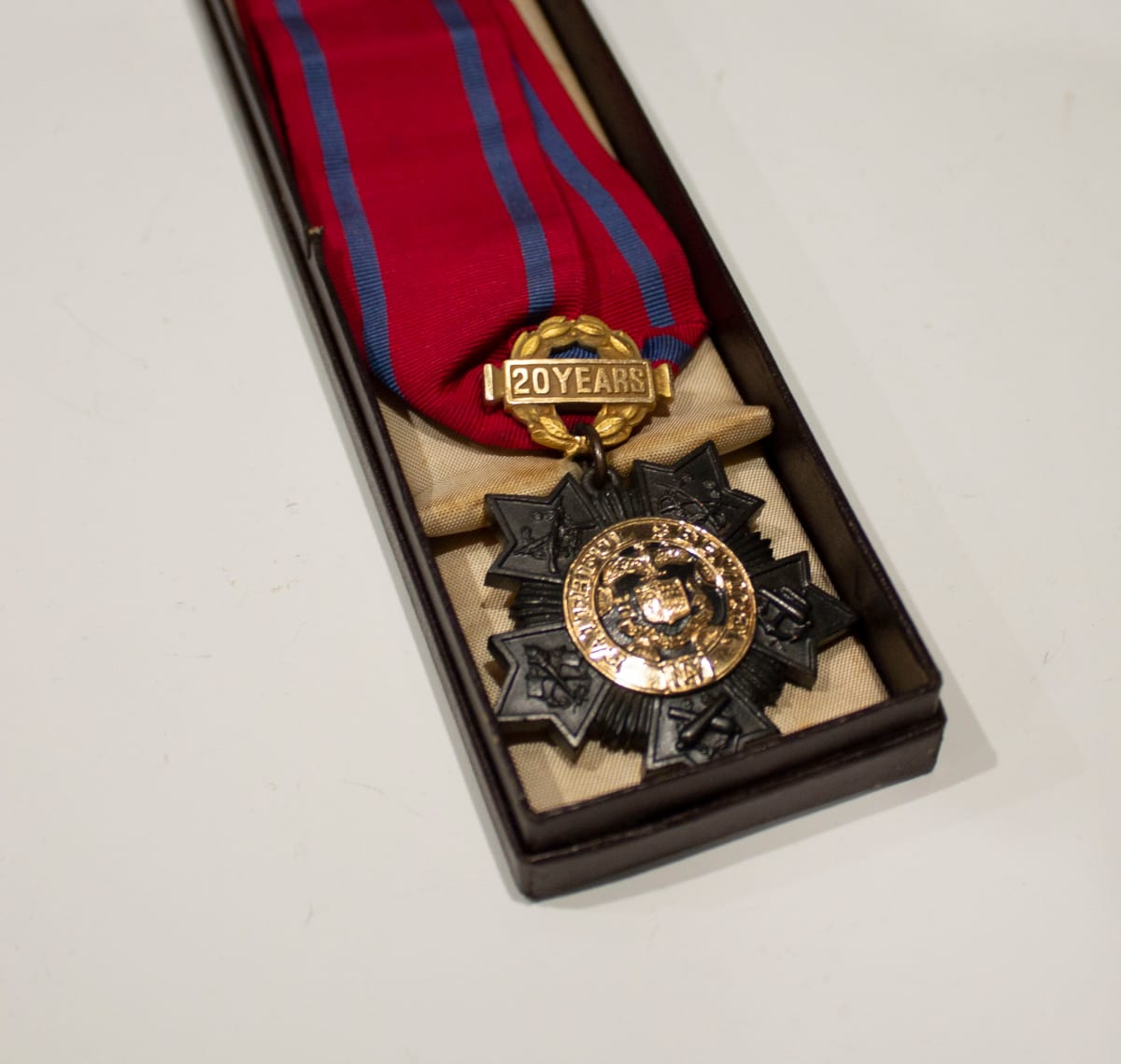 New York State Long and Faithful Service Medal by Dieges & Clust 