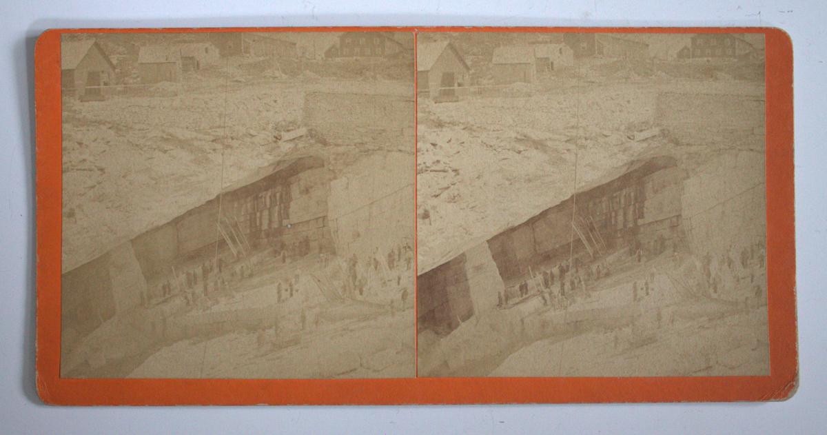 Quarry Scene, Rutland Marble Co. by C.W. Nichols, Image 5.