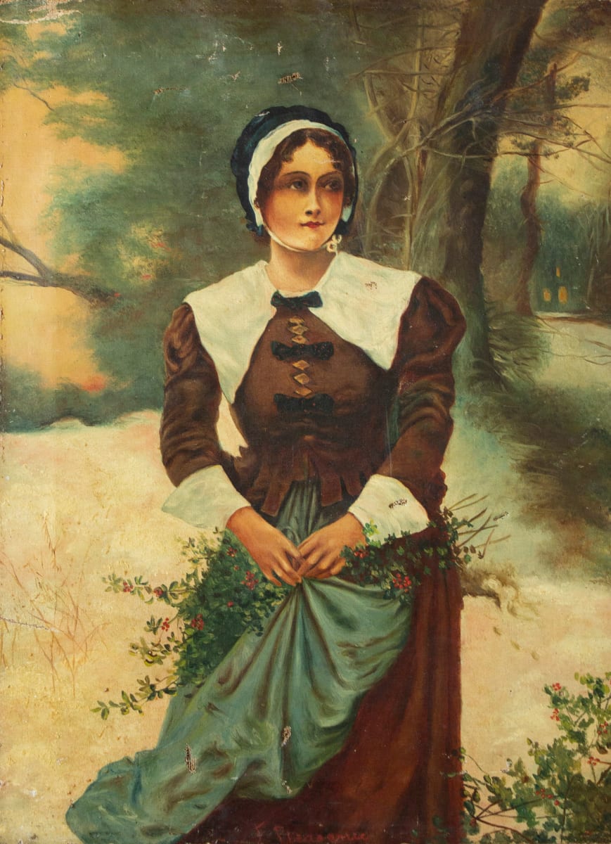 Gathering Holly by F. Pleasance 