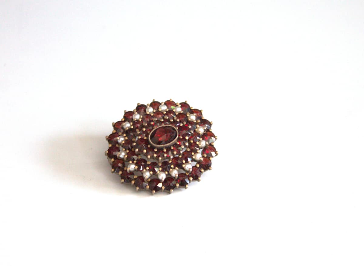 Brooch by Unknown, Bohemia 