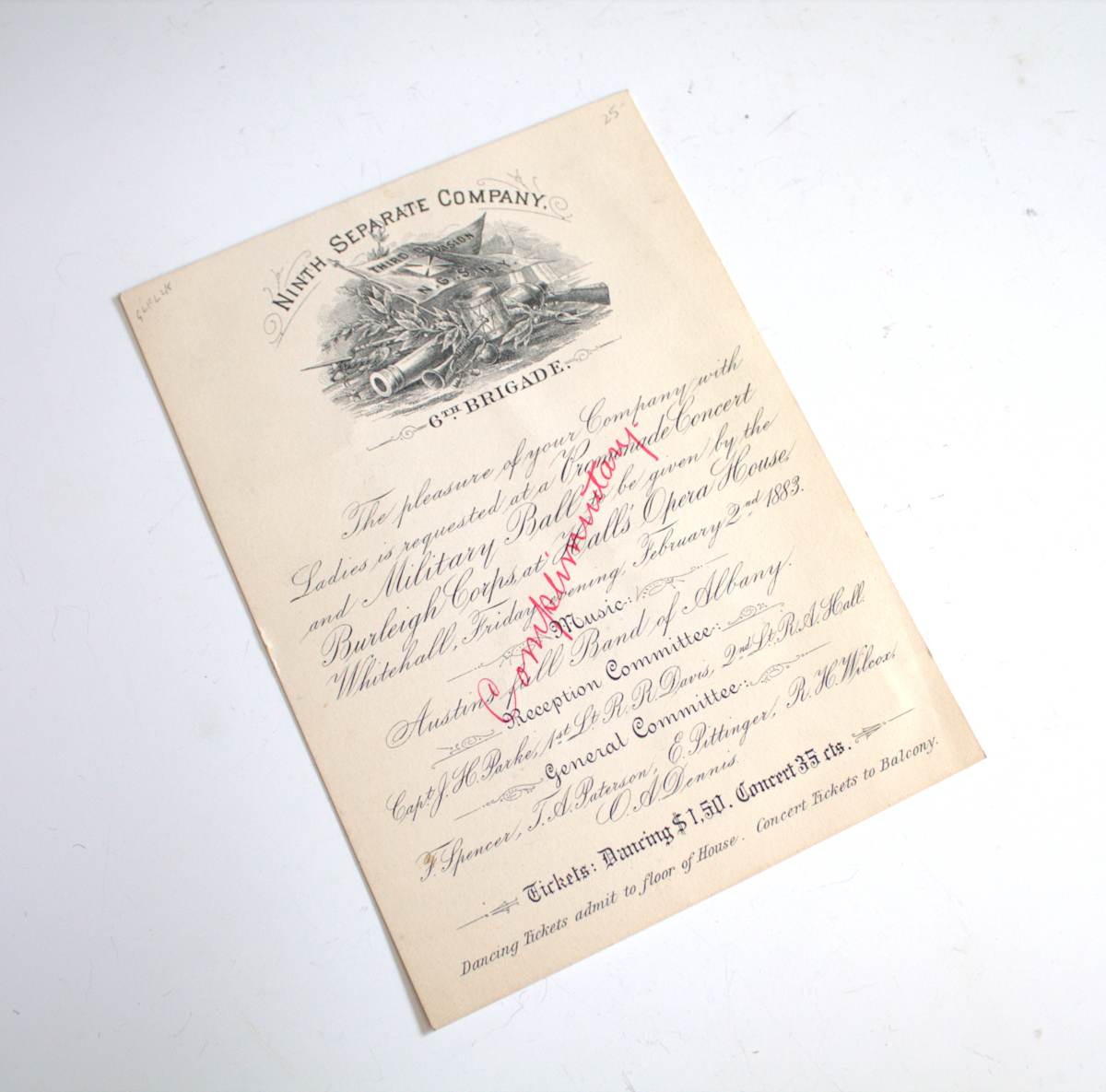 Invitation by Unknown, United States, Image 1.