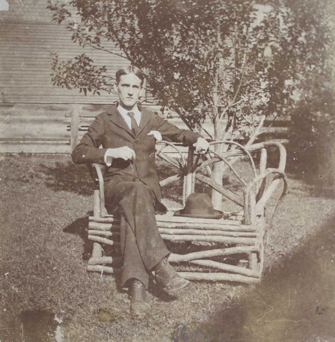 Rustic Bench by Unknown, United States, Image 1.