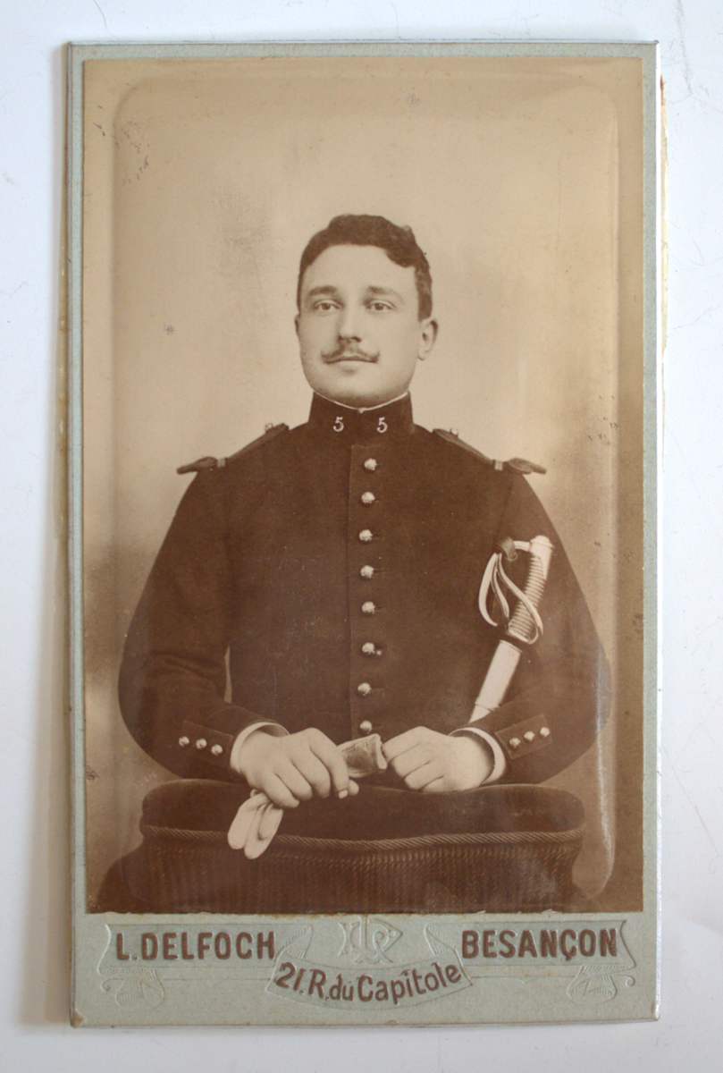 Assorted French Soldiers (Set of Four) by L. Delfoch, Jules Gotte, Paul Verron, Image 1.