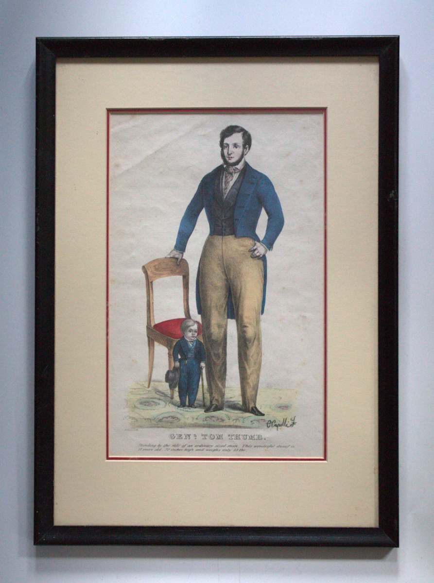 General Tom Thumb by Nathaniel Currier, C. Capelli, Image 3.