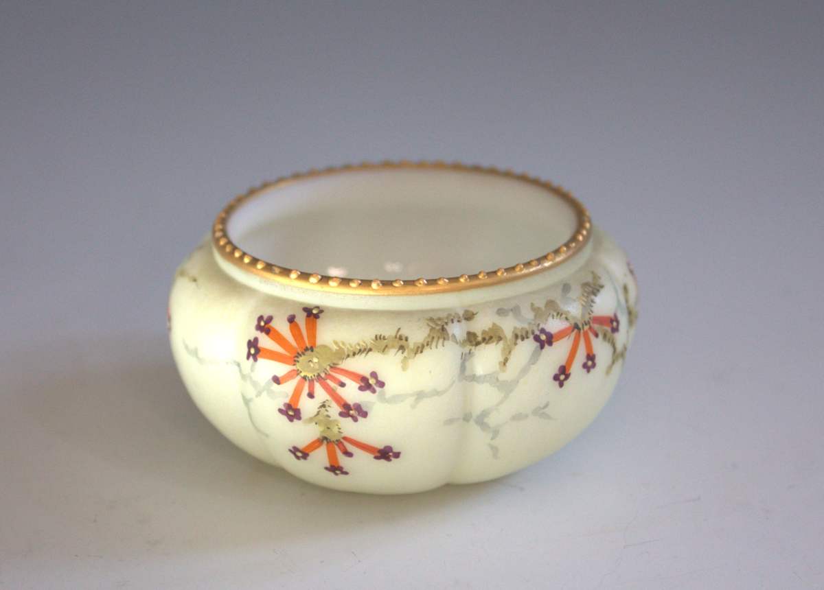 Master Salt by Mt. Washington Glass Company, Smith Brothers, Image 1.