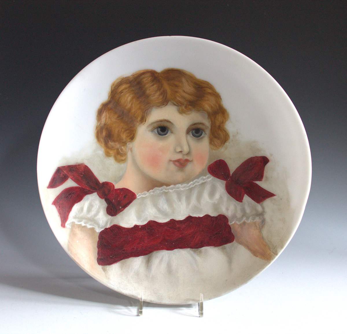 Charger by Mt. Washington Glass Company, Image 2.