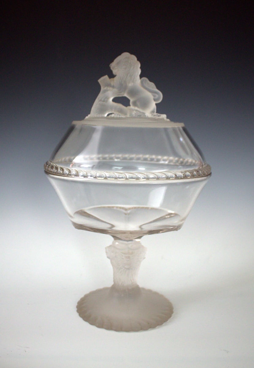 Lidded Compote by Gillinder & Sons, Image 1.