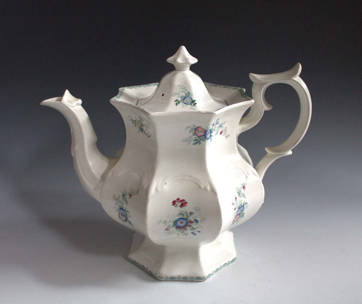 Teapot by Samuel Alcock, Image 2.
