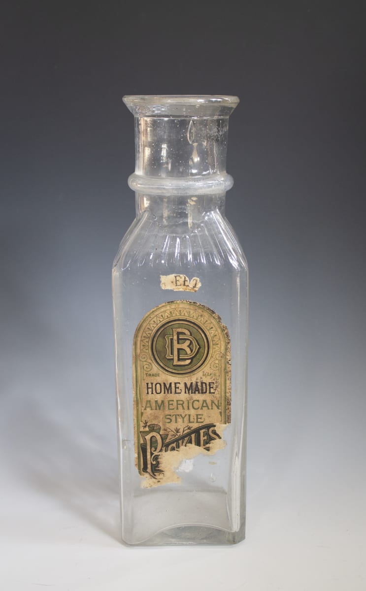 Pickle Bottle by Dodson-Braun Mfg. Co. 