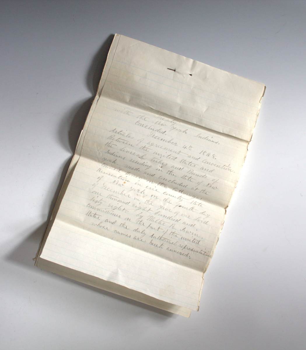Treaty by Thomas Alvord, Image 1.