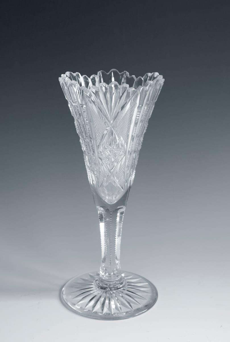 Trumpet Vase by Libbey Glass Company, Image 1.