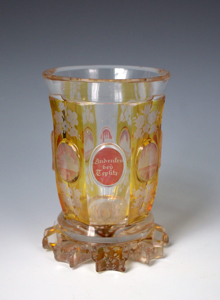 Spa Glass by Unknown, Bohemia, Image 1.
