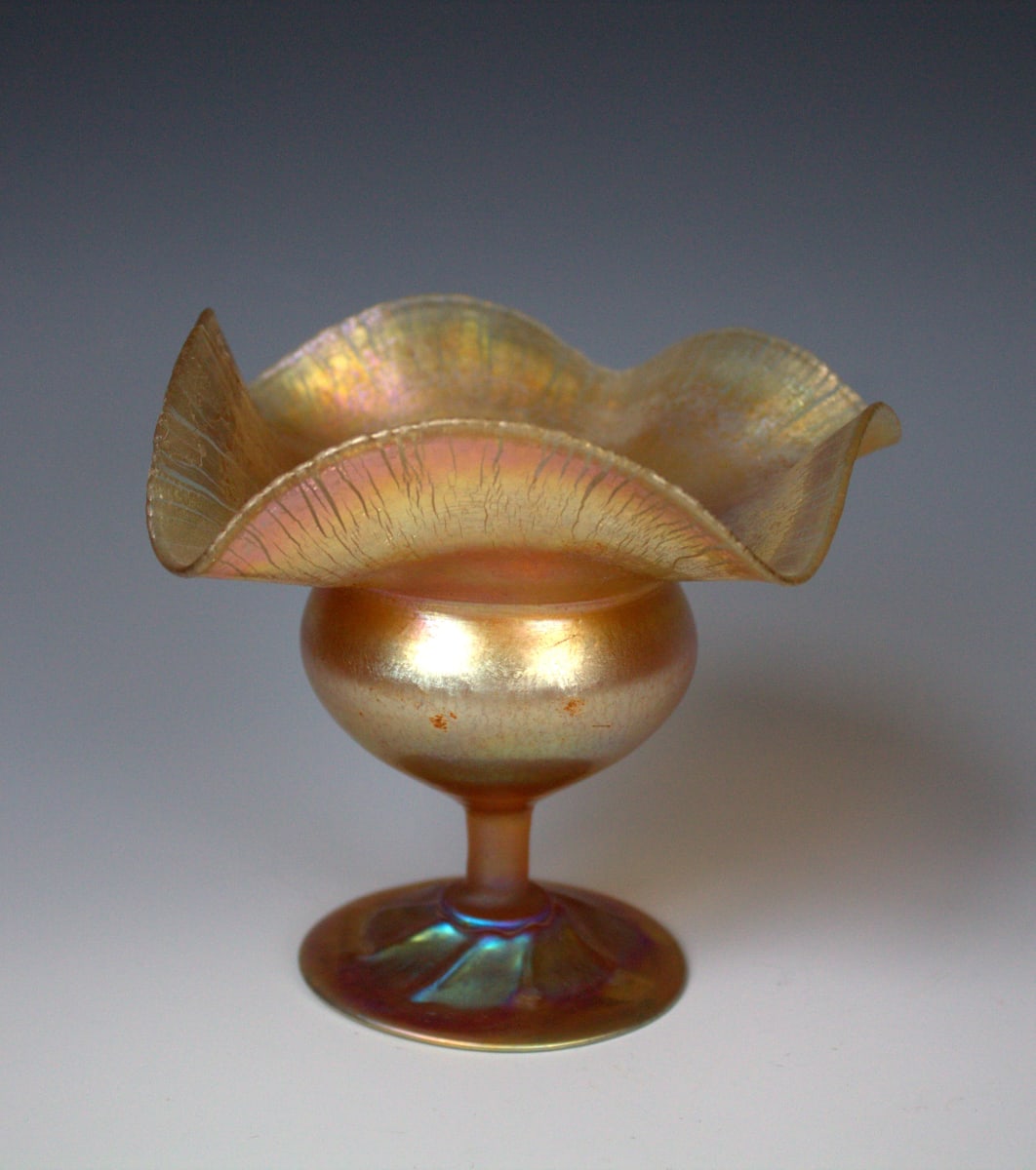Floriform Vase by Louis Comfort Tiffany, Image 1.