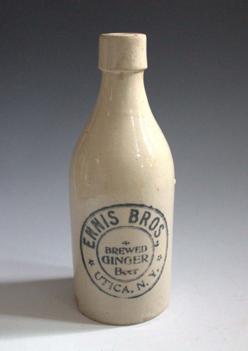 Ginger Beer Bottle by Ennis Bros., Image 1.