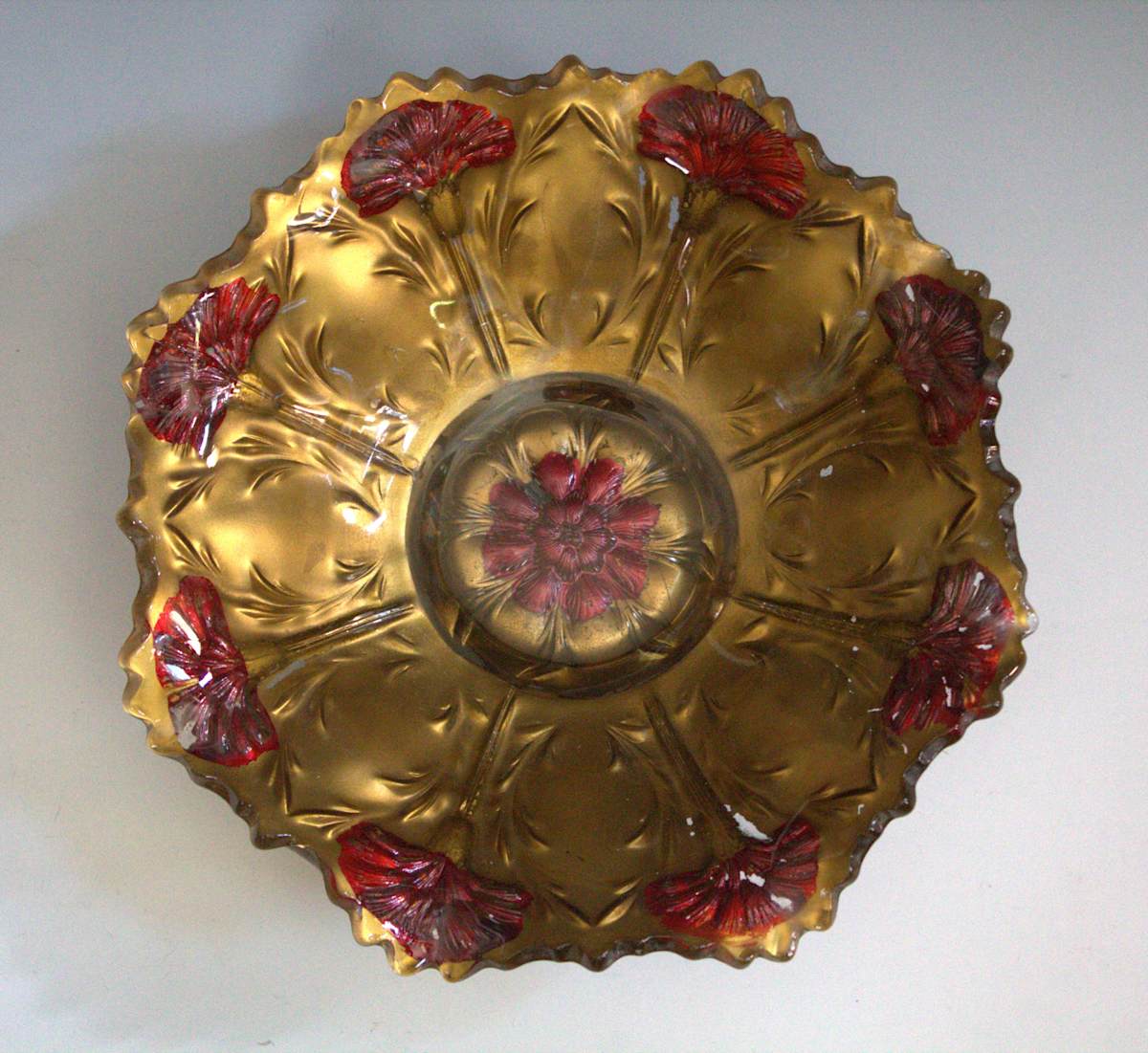 Bowl by Lancaster Glass Company, Image 1.