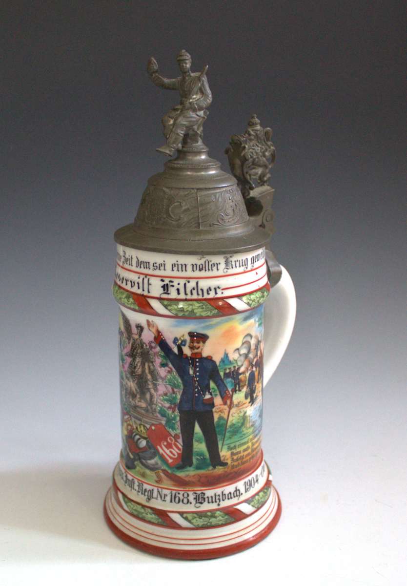 Regimental Stein by Unknown, Germany, Image 2.