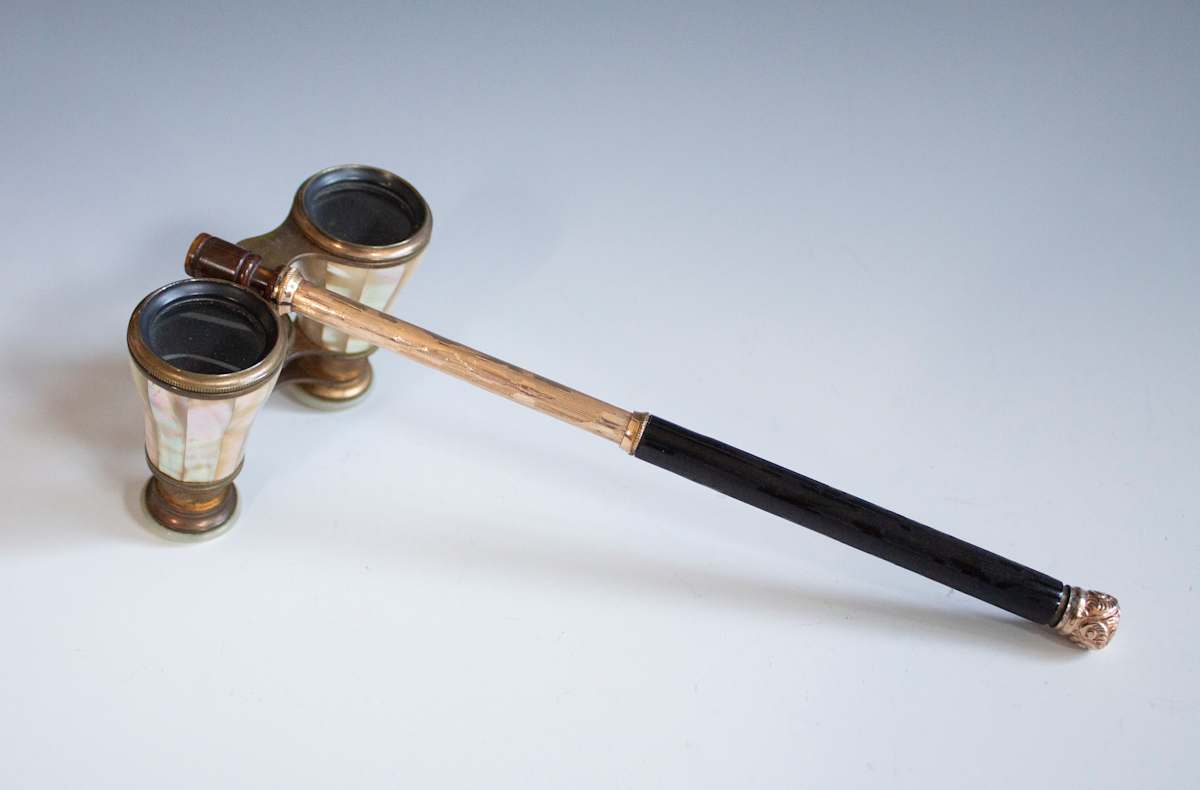 Extendable Opera Glass Handle by Julius King, Image 2.