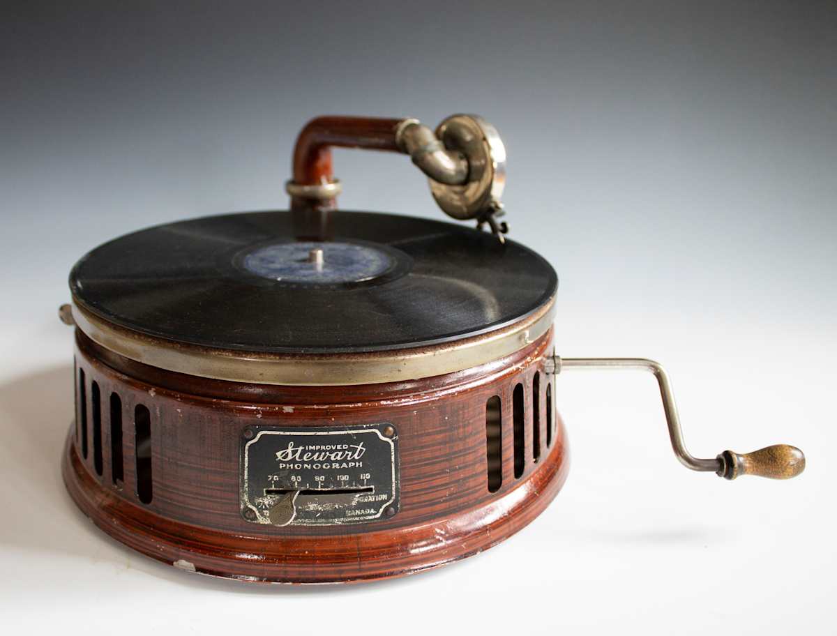 Portable Phonograph by Stewart, Image 2.