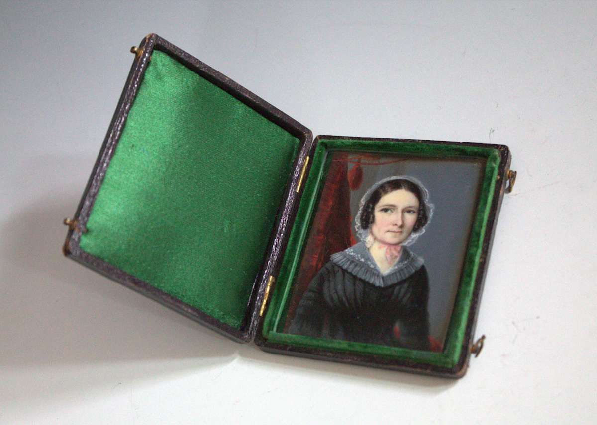 Portrait Miniature by Christian Wilhelm Jacob Unger, Image 3.