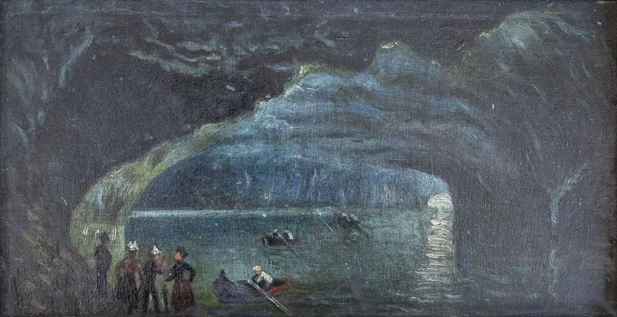 Blue Grotto, Capri, Italy by Unknown, Germany, Image 2.