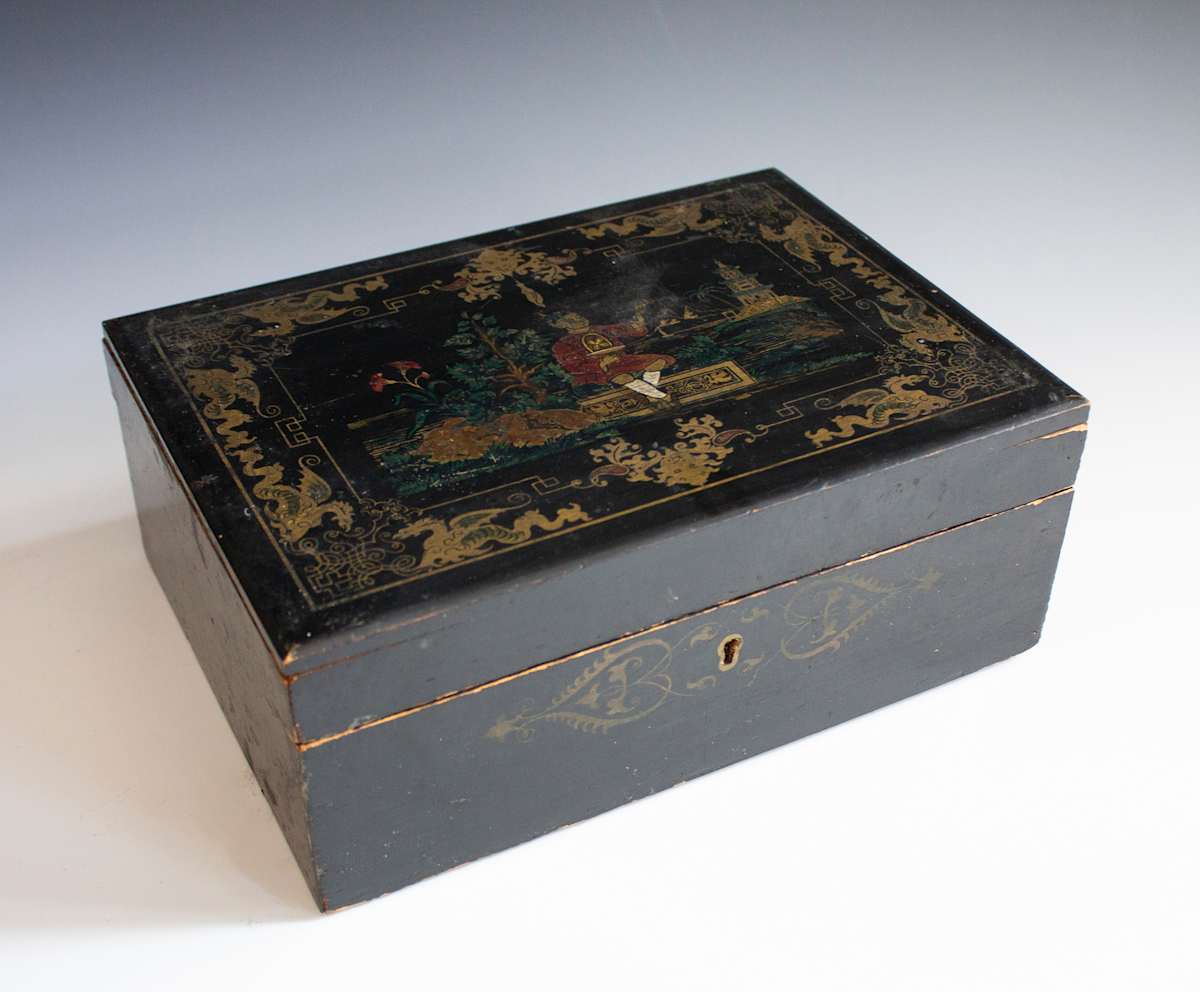 Lacquer Box by Unknown, France, Image 1.