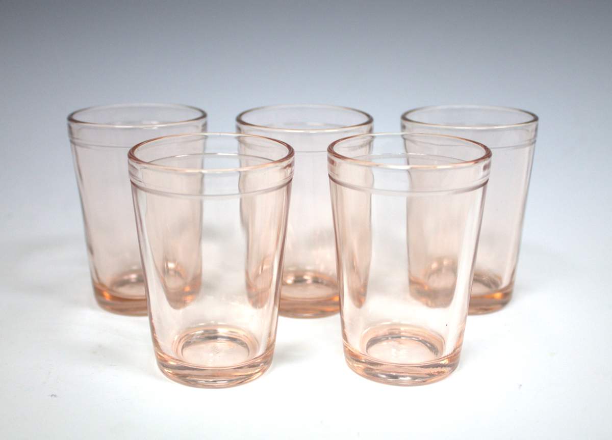 Juice Glasses by Anchor-Hocking Glass Company, Image 1.