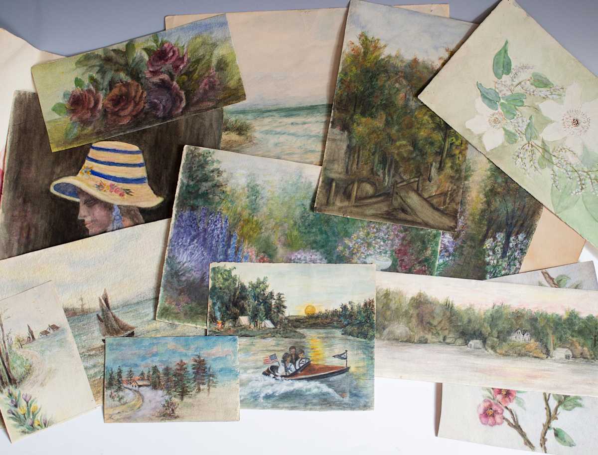 Watercolors by Unknown, United States, Image 5.