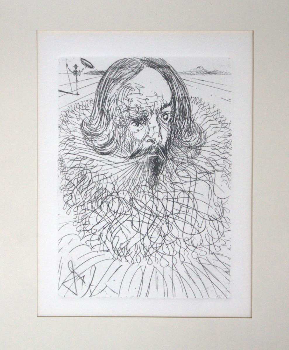 Cervantes by Collectors' Guild, Ltd., Salvador Dali, Image 1.