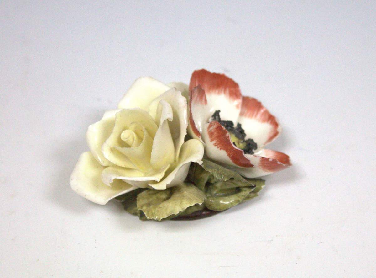 Flower Arrangement by Capodimonte, Image 1.
