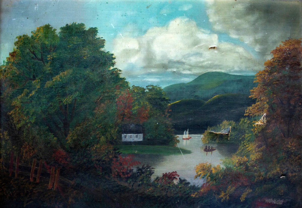 Hudson River Scene by Unknown, United States 
