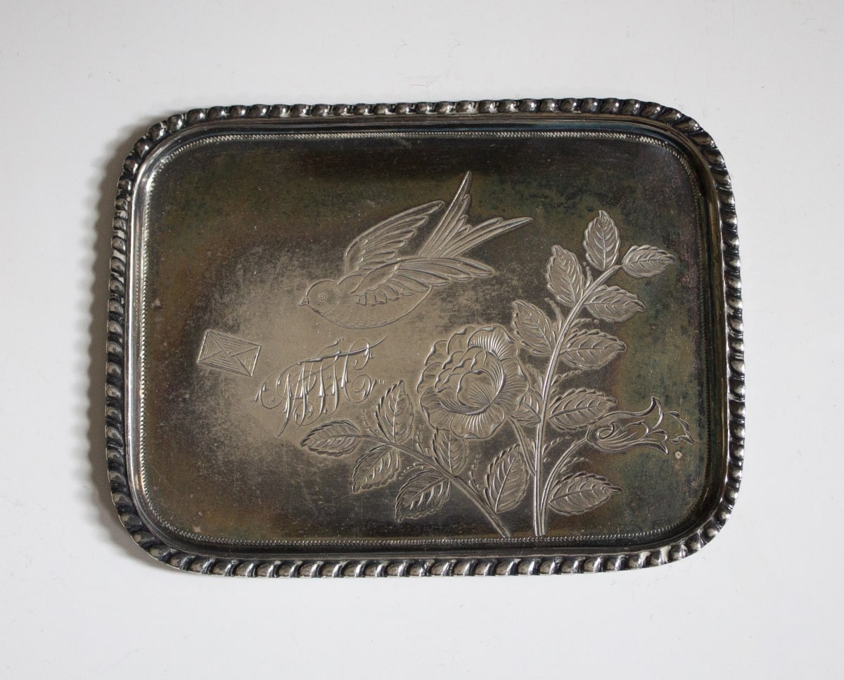 Calling Card Tray by Wilcox Silver Plate Co., Image 1.