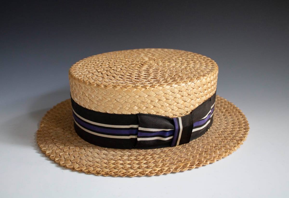 Boater Hat by Bonar-Phelps, Image 1.