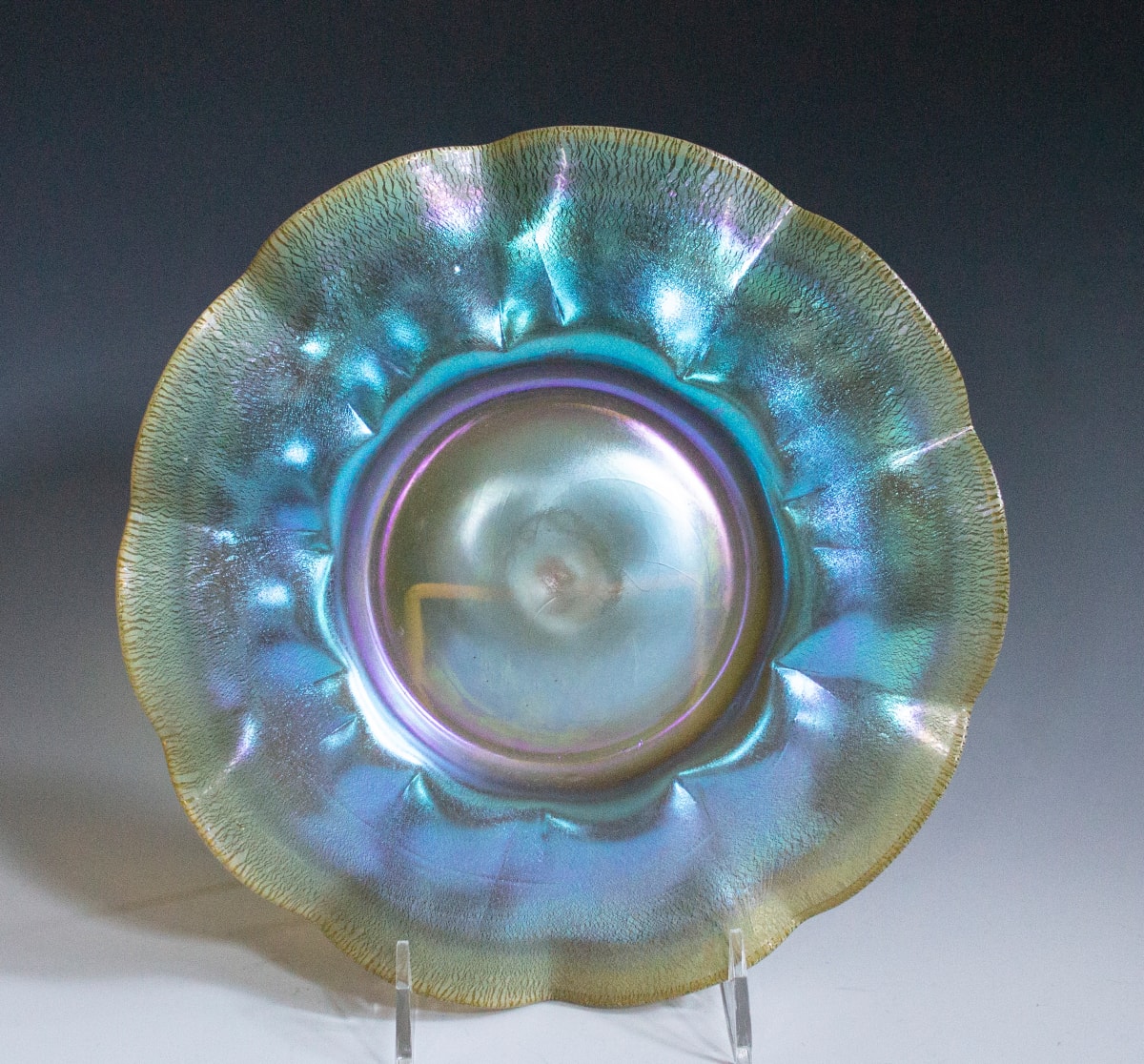 Plate by Louis Comfort Tiffany 