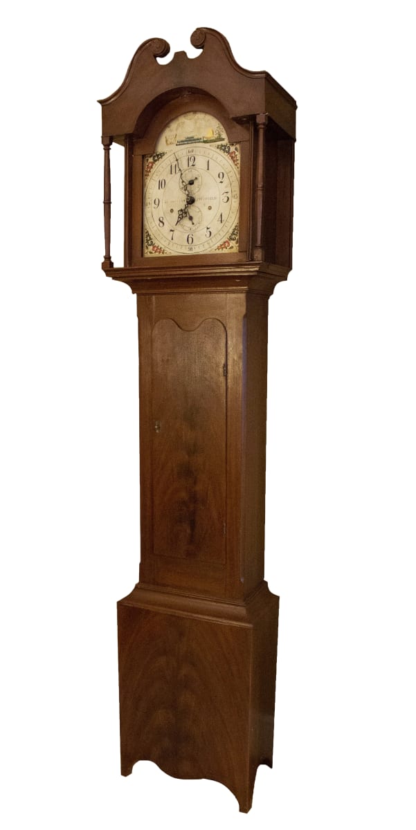 Tall Case Clock by Orange Hopkins, Image 2.
