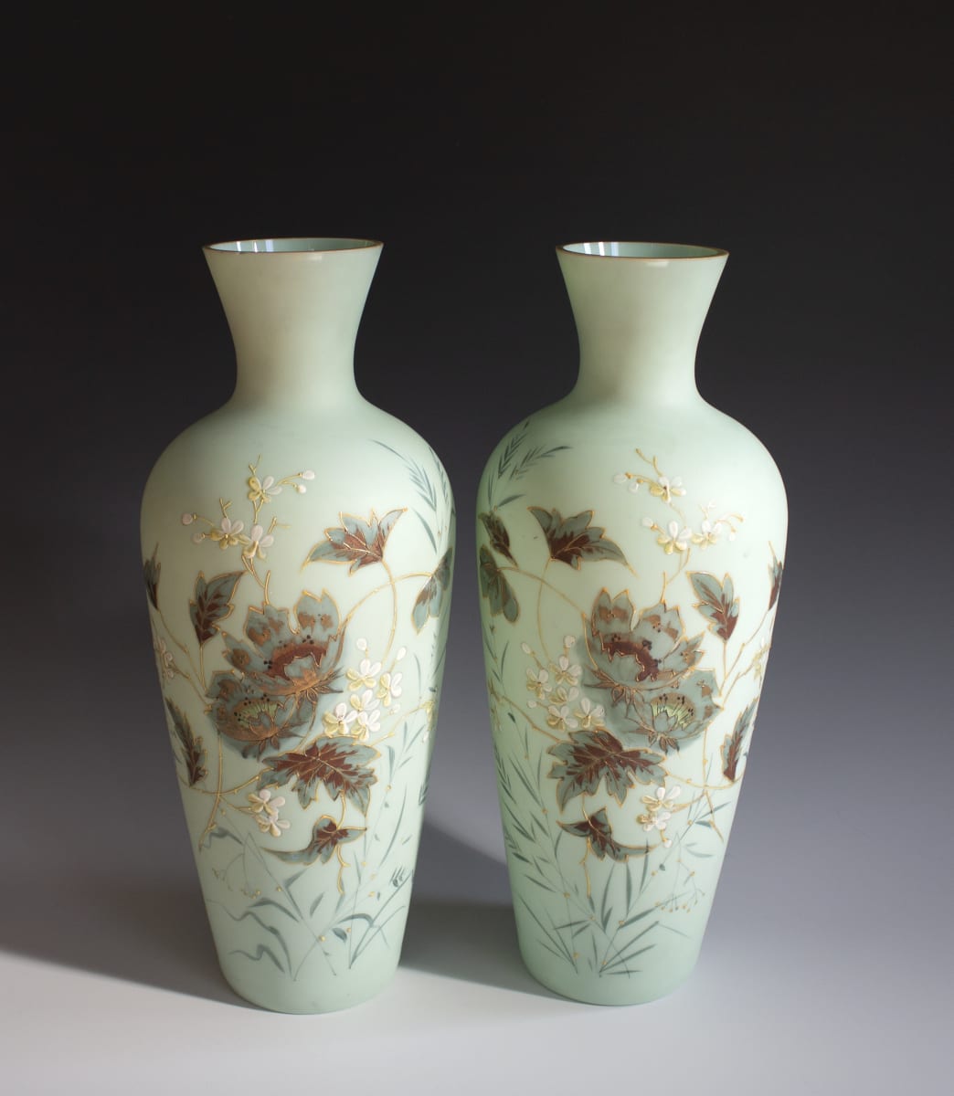 Vases (Set of Two) by Unknown, Bohemia 