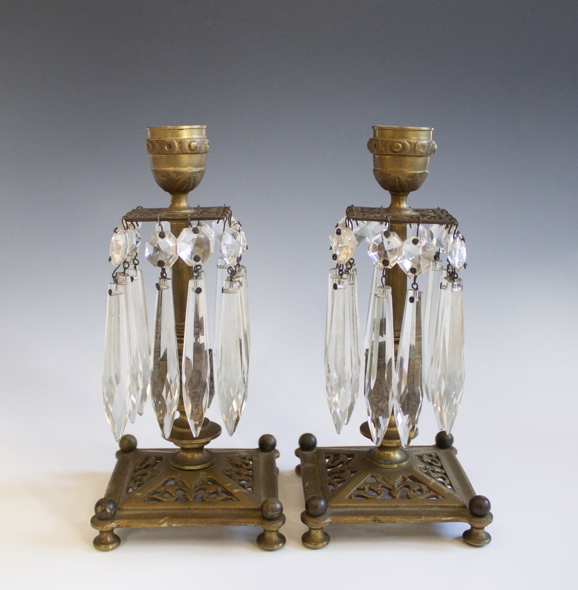 Candlesticks (Set of Two) by Unknown, United States, Image 2.