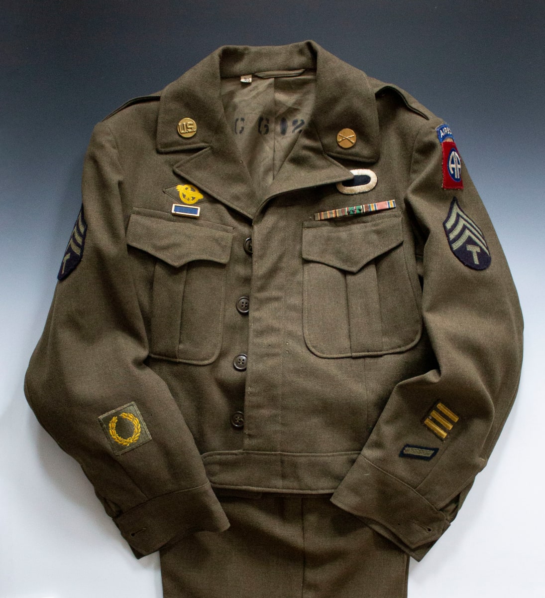 Ike Jacket and Pants by United States Army, Image 1.